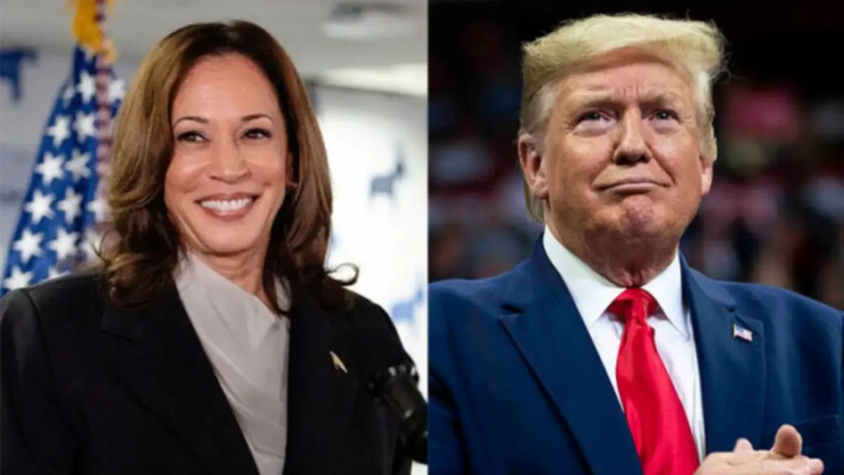 Harris aventaja a Trump por cinco puntos tras el debate, según una encuesta