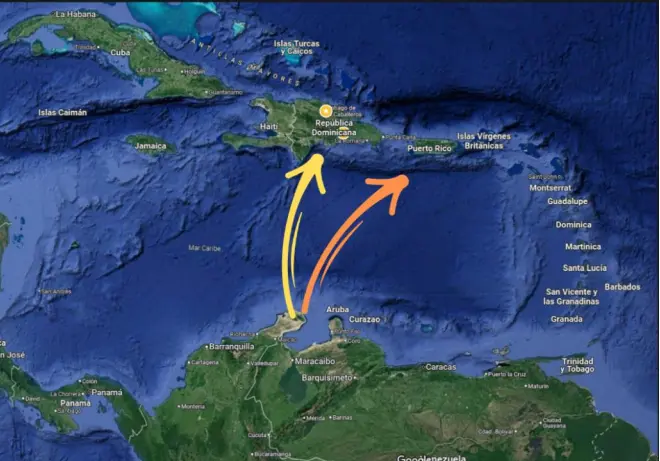 La Ruta de la droga en la operación Búfalo NK: del Putumayo colombiano a RD, Europa y Estados Unidos