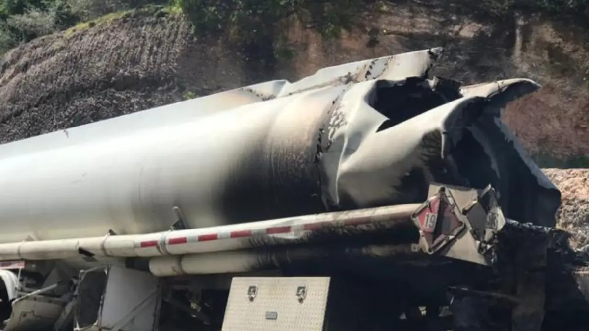 El padre de una víctima de la explosión del camión cisterna en Haití: El fuego lo abrasó