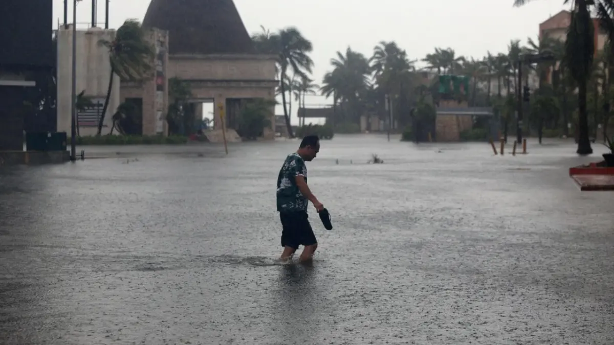 Daños del huracán Helene en México