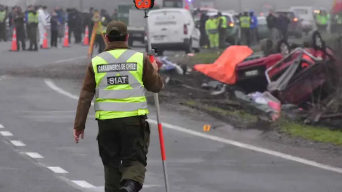 Fiestas Patrias dejan 61 muertos en accidentes y 37 por violencia en Chile