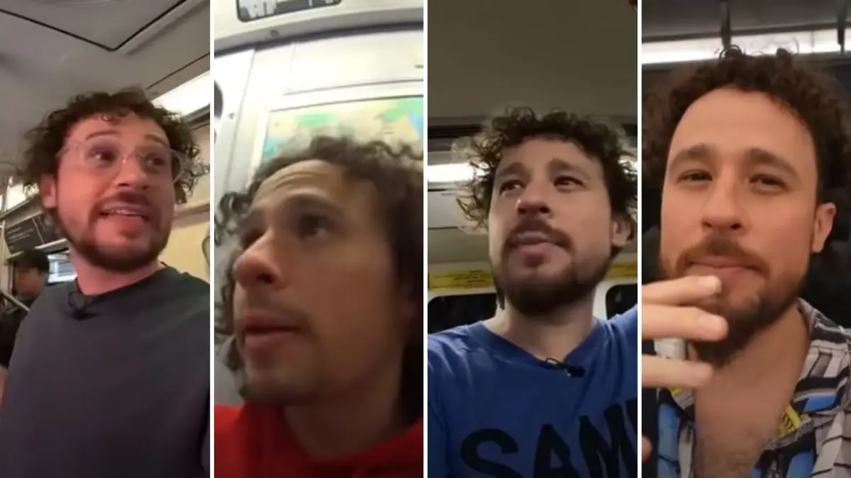 Luisito Comunica y sus famosos vídeos “explorando el metro” que causaron su retención en el Metro de SD