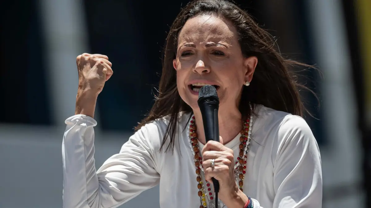 Corina Machado convoca una concentración frente al Congreso español este martes