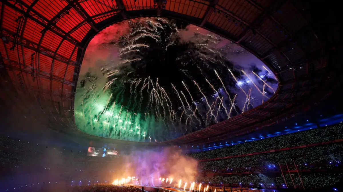 París despide los Juegos con una fiesta electrónica de Jean-Michel Jarre