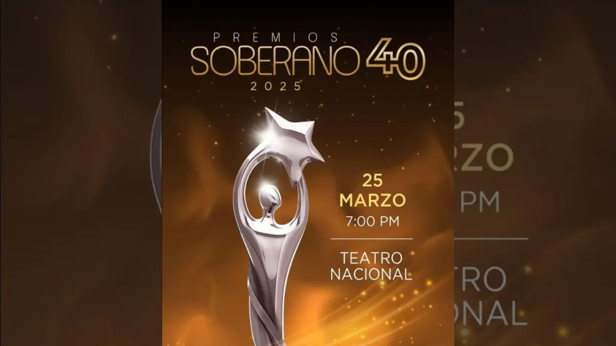Acroarte celebrará en marzo 40 años de Premios Soberano 2025