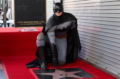Batman, primer superhéroe con una estrella en el Paseo de la Fama de Hollywood