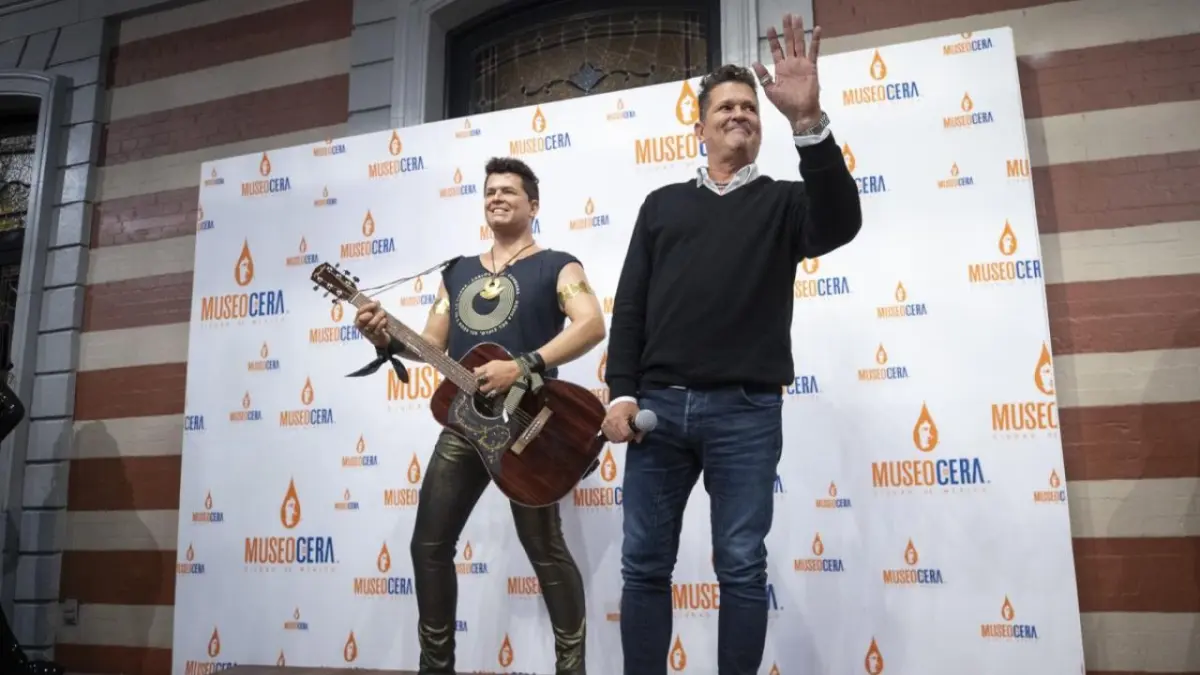 Carlos Vives desvela su figura de cera en museo en Ciudad de México