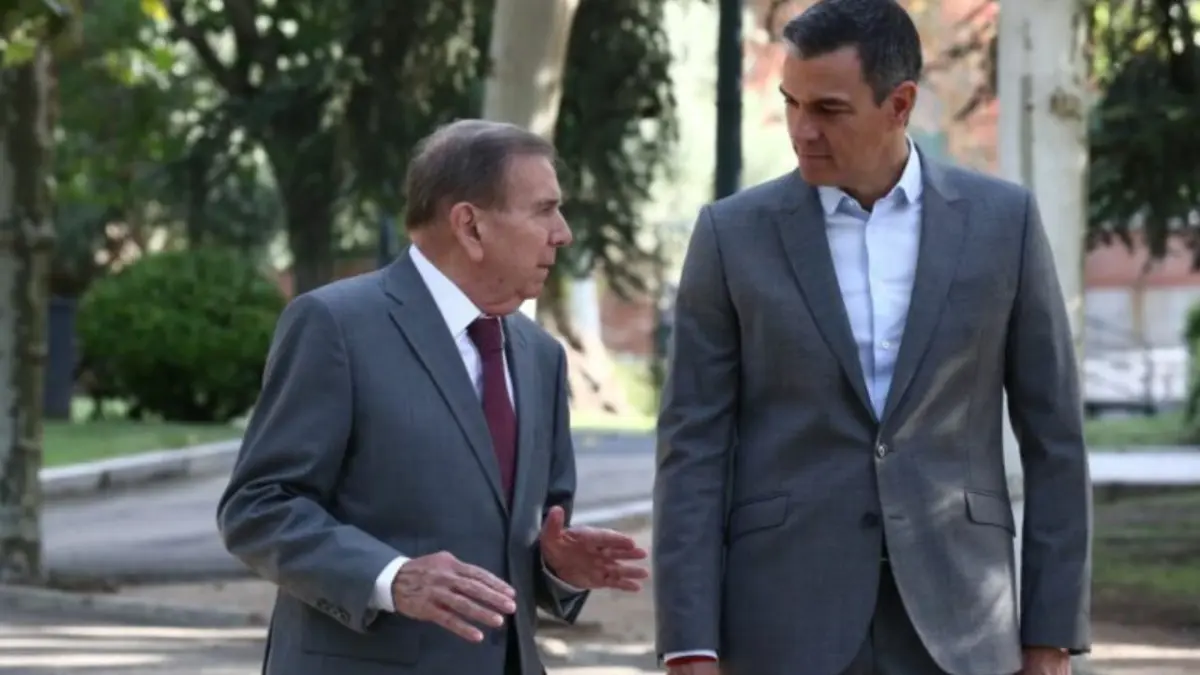 Sánchez recibe a Edmundo González tras pedir el Congreso que reconozca su victoria