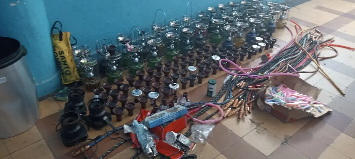 Policía decomisa hookah en Azua