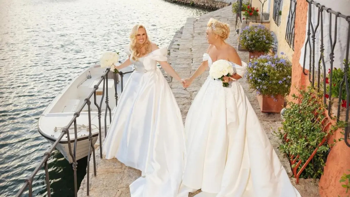 Actriz Rebel Wilson se casa con Ramona Agruma