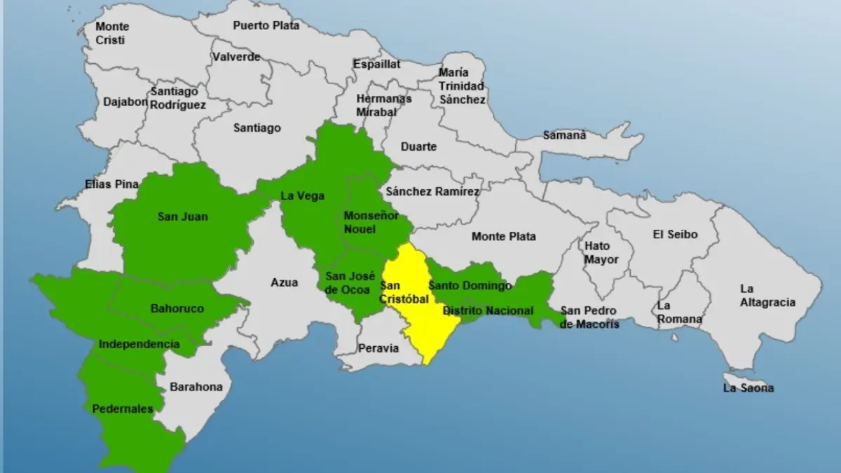 El COE aumenta a 10 las provincias bajo alerta por vaguada