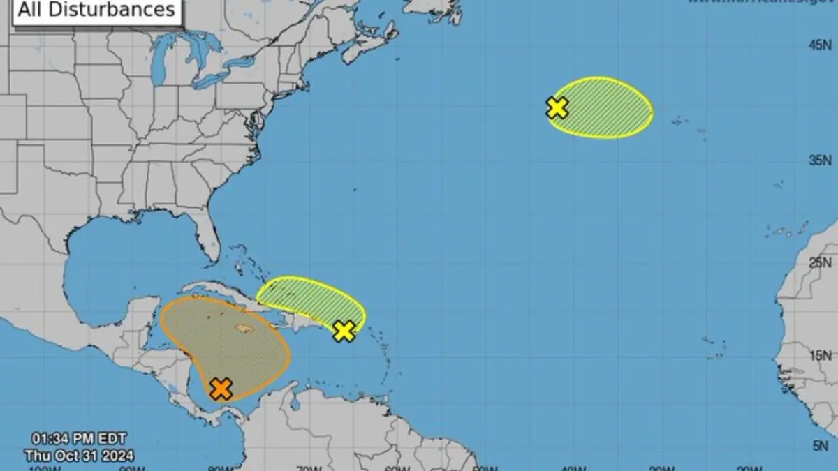 Indomet sigue de cerca tres zonas de aguaceros