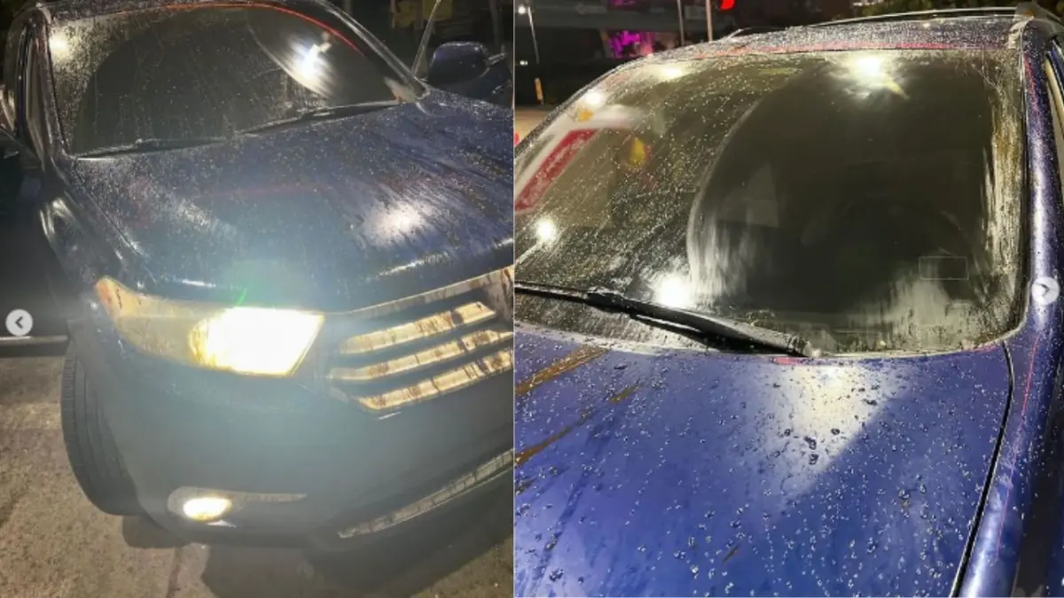 ¡Atención! Desaprensivos utilizan aceite quemado para robar a conductores en Las Américas