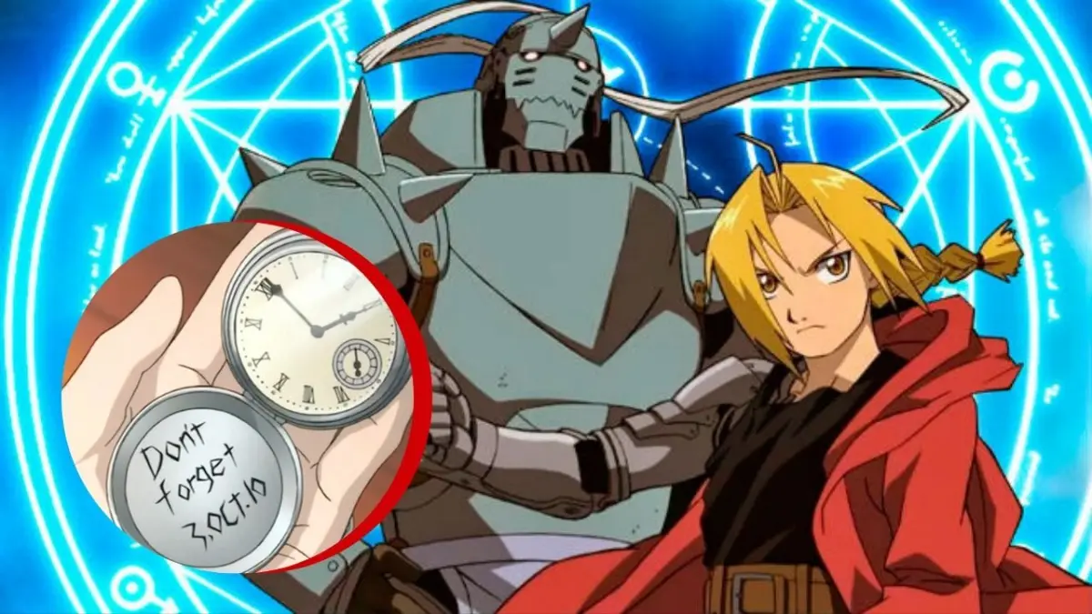 No olvides el 3 de octubre de 1911, el recuerdo que Edward Elric guardaba en el interior de su reloj