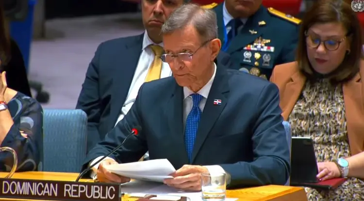 Canciller Álvarez en la ONU: “Detener las repatriaciones es equivalente a declarar una frontera abierta”