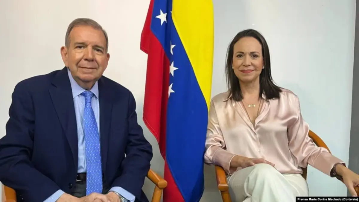 Edmundo González y Maria Corina Machado, premio Sájarov a la libertad de conciencia