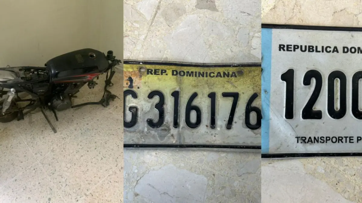 Incautan objetos robados y motocicletas sin documentación en Jarabacoa