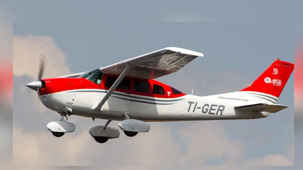 Avioneta con seis ocupantes se estrella en un cerro en Costa Rica