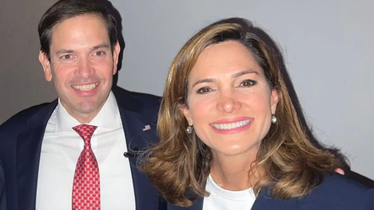 María Elvira Salazar felicita a Marco Rubio tras ser nominado secretario de Estado de EE.UU