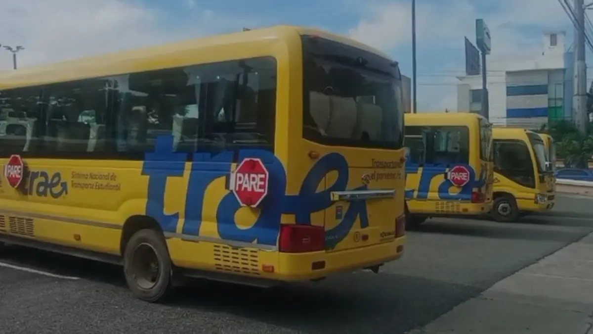 Solo 60 de 150 autobuses eléctricos de TRAE están funcionando en Santiago