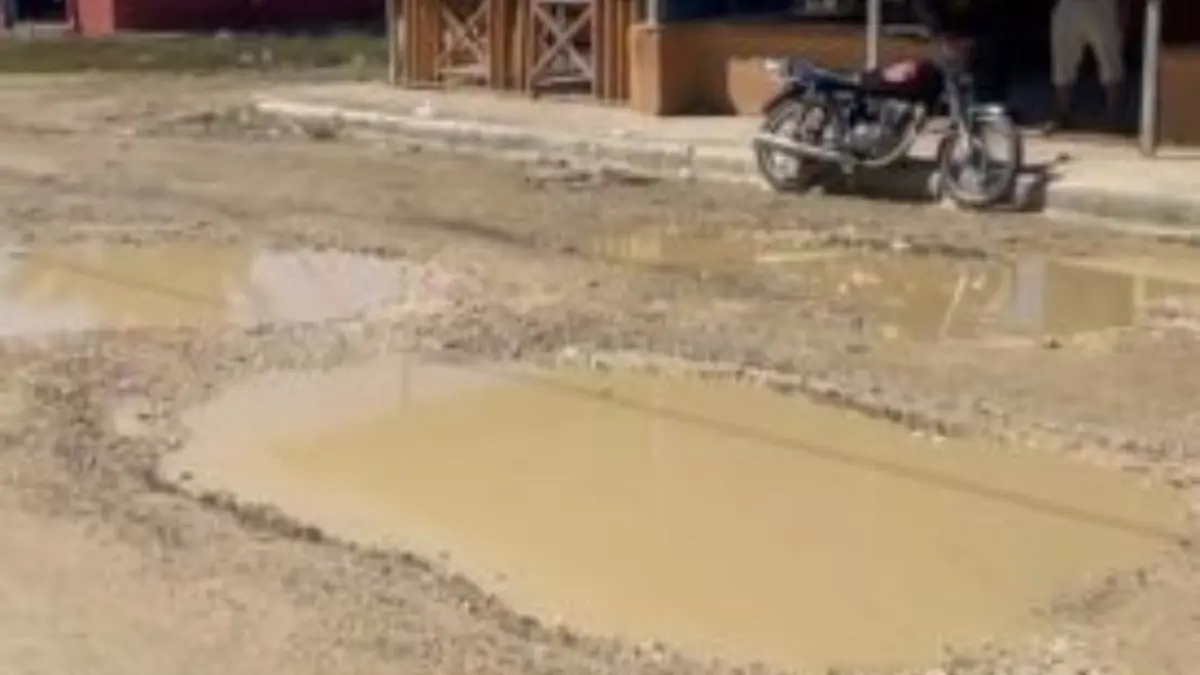 Moradores del sector Valle exigen arreglo de calle