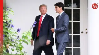 Primer ministro de Canadá se reúne con Trump en Florida tras amenaza de aranceles