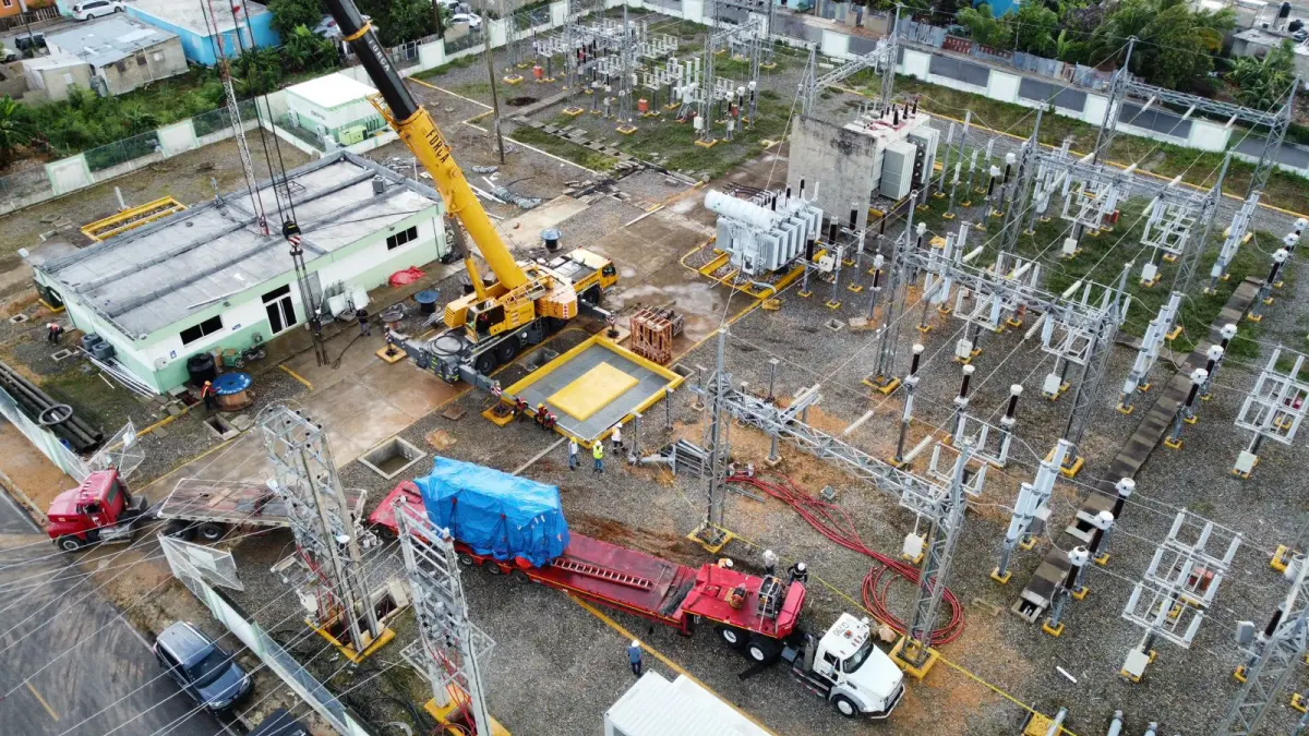 EDEEste dice que invierte 65 millones en la repotenciación de la subestación Hainamosa