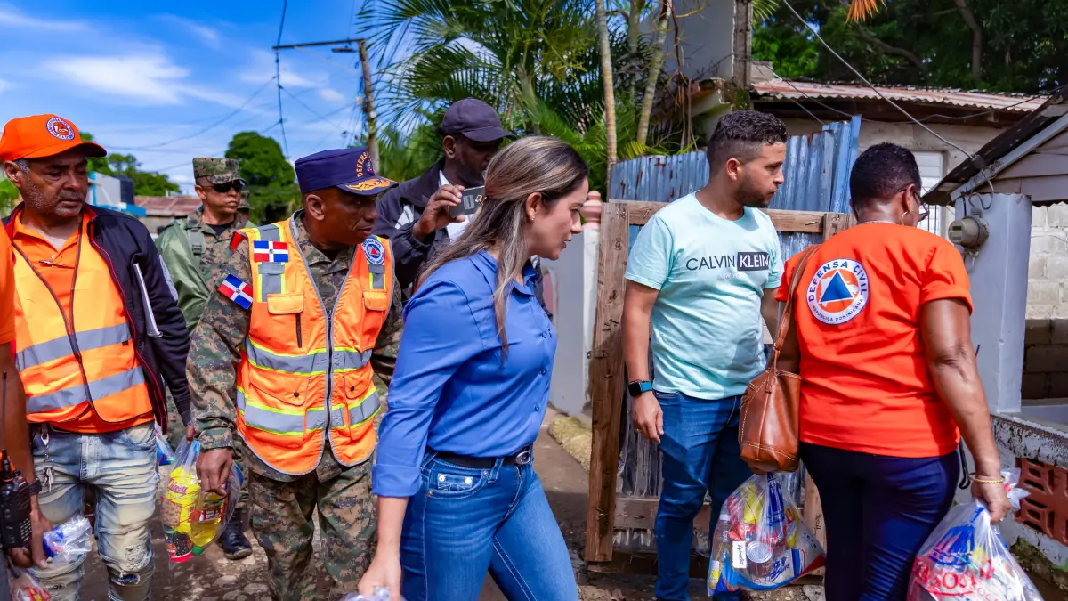 Plan Social despliega equipos tras inundaciones en Mao- Valverde