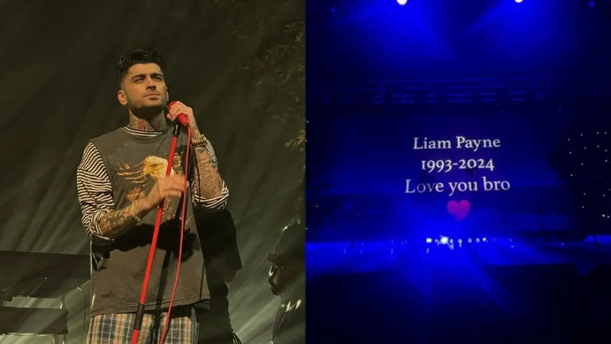 Zayn Malik rinde tributo a Liam Payne en el primer show de su gira: “Te quiero, hermano”