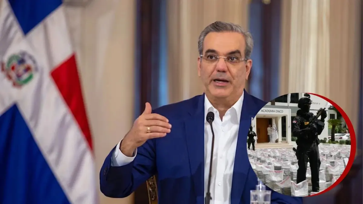 Abinader anuncia informe conjunto de la DNCD y la DEA por decomiso de 9.8 toneladas de droga en Caucedo