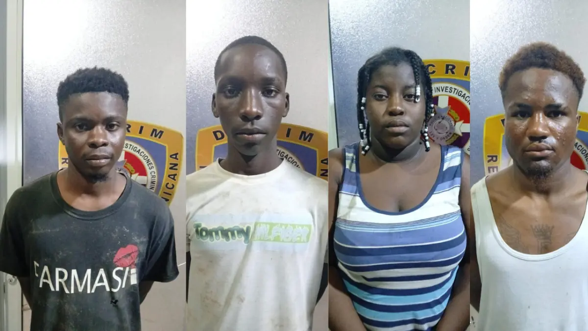 Detienen cuatro haitianos por abuso sexual de menor en Arenoso