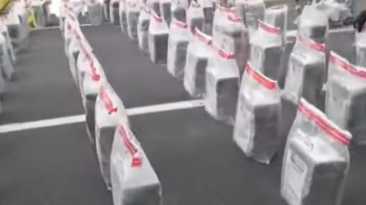 El mayor cargamento de cocaína incautado en RD salió de Guatemala con destino a Bélgica