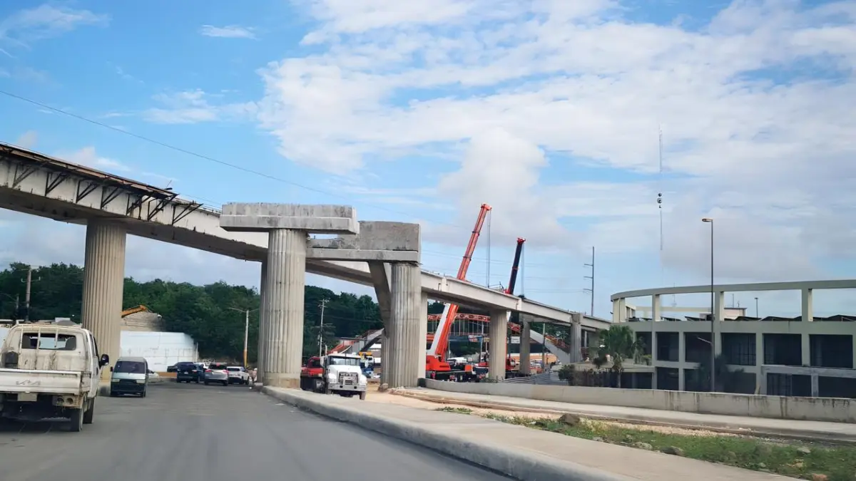 Metro hacia Los Alcarrizos avanza; OPRET informa conclusión de los trabajos de empalme de viaducto