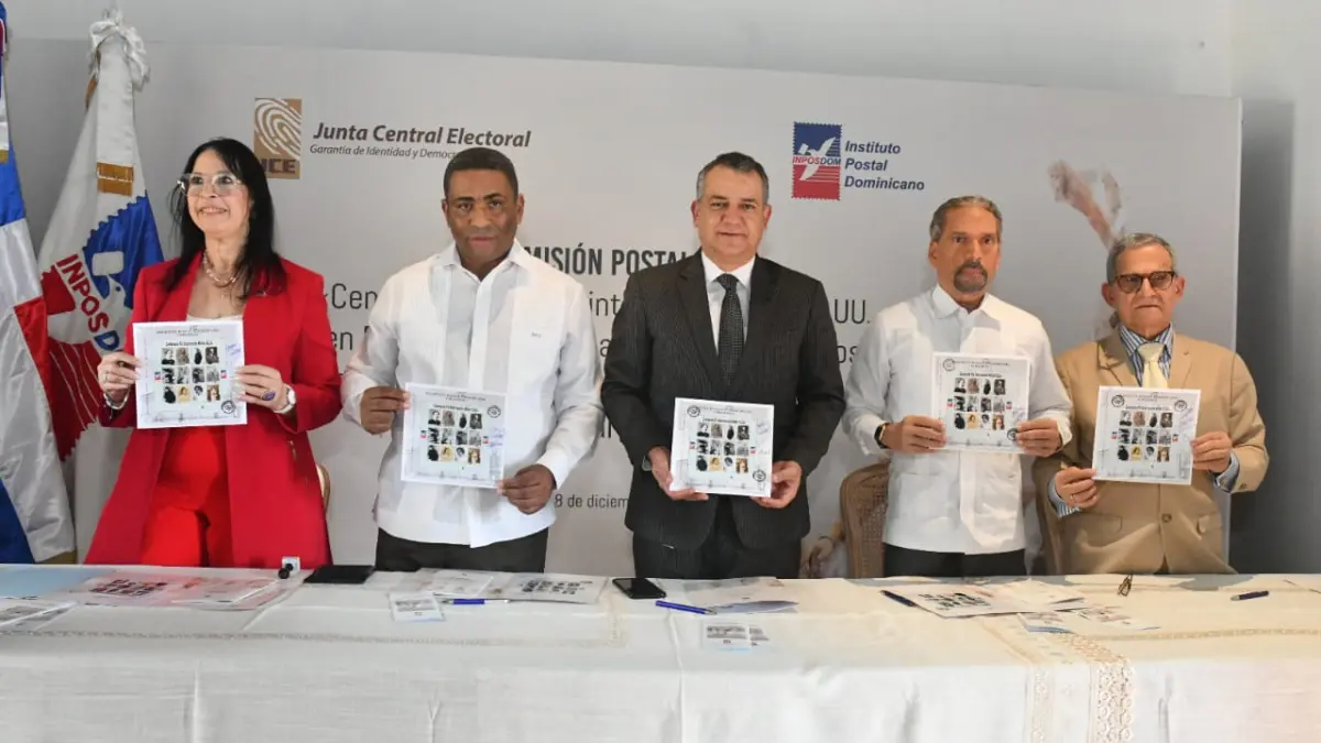JCE emite sello postal “Centenario fin de la intervención de los Estados Unidos en República Dominicana”