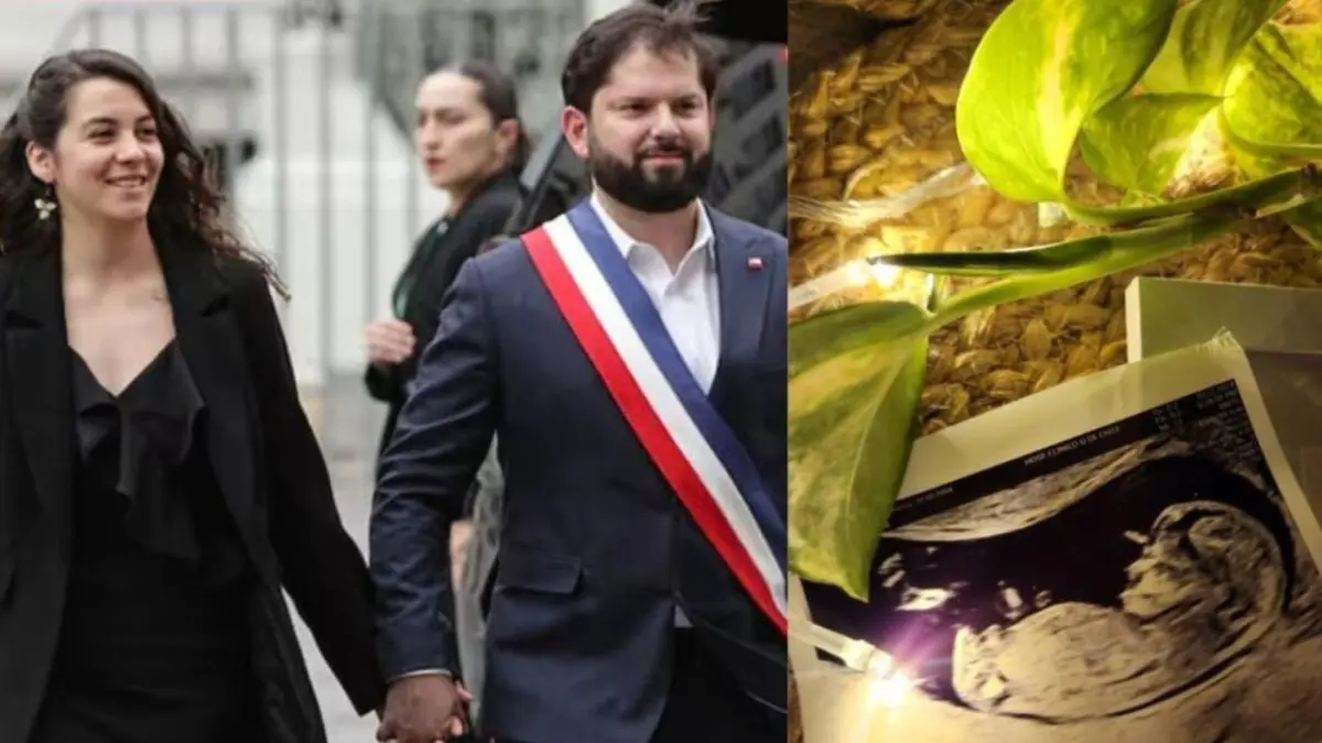 El presidente de Chile, Gabriel Boric, anuncia que será padre por primera vez