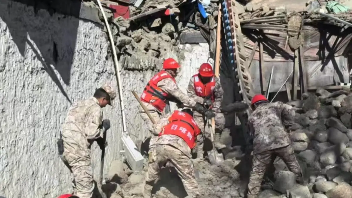 Terremoto en el Tíbet deja al menos 126 fallecidos y 188 heridos