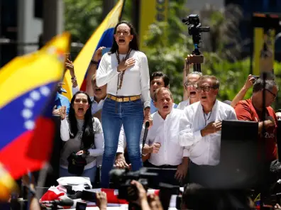 Machado reitera el llamado a toda Venezuela a protestar en la víspera de la investidura