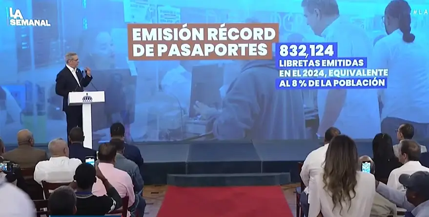 Más de 832 mil libretas de pasaportes fueron emitidas en 2024