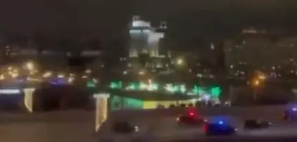 Caravana de Putin se moviliza con urgencia hacia el Kremlin