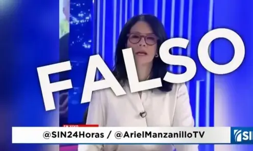 Noticias SIN advierte sobre video fraudulento usando imagenes de Alicia Ortega