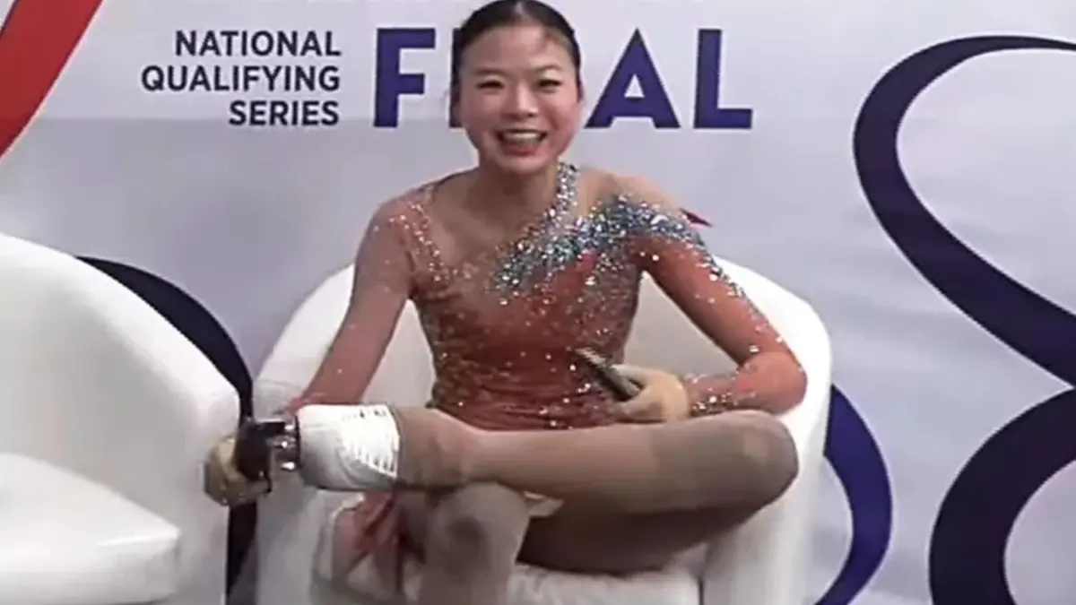 Viralizan vídeo de patinadora de 13 años que murió en accidente aéreo en Washington