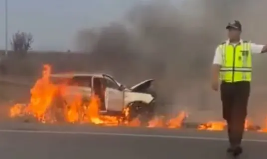 Heroico rescate en accidente de tránsito en Ecuador