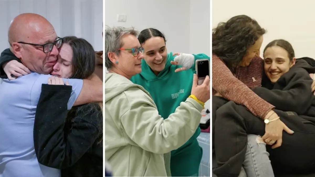 Rehenes liberadas por Hamas estuvieron cautivas en refugios de la ONU, según Israel