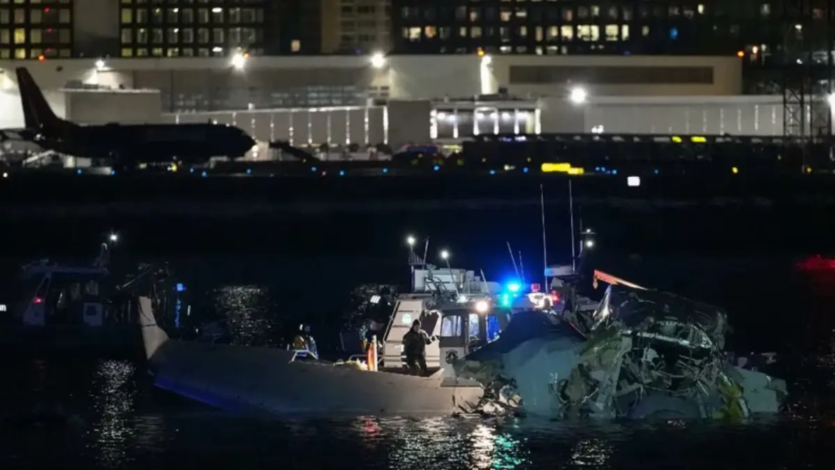 El accidente aéreo en Washington, el peor de la aviación estadounidense desde 2009