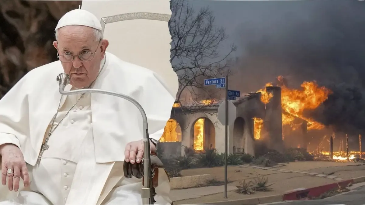 El papa: Quiero que sepan que mi corazón está con los habitantes de Los Ángeles