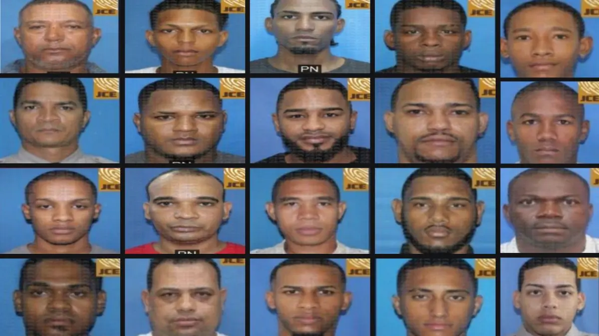 Conozca los 20 prófugos más buscados en Santo Domingo