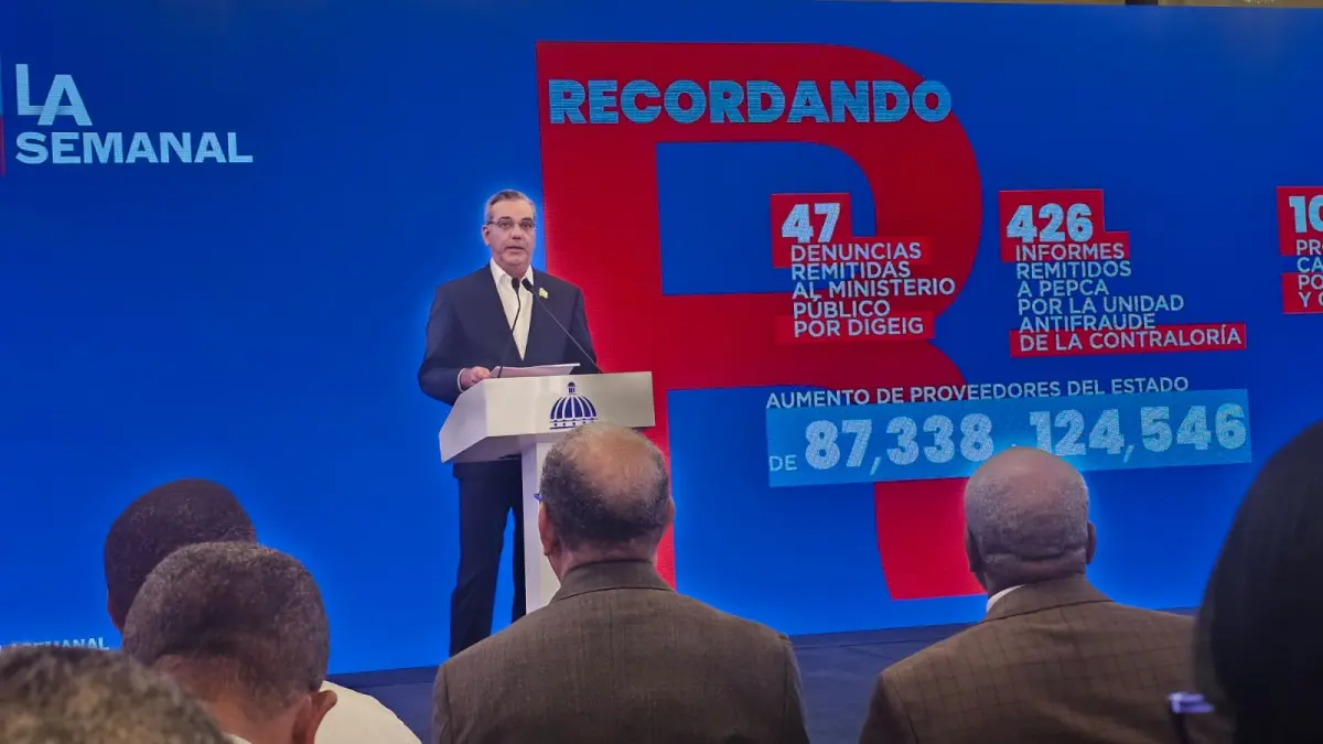 Presidente Abinader dice que “ningún territorio en RD lo controla la delincuencia”