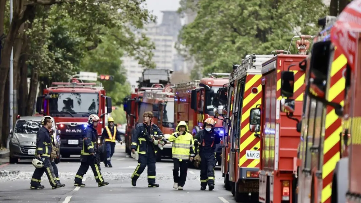 Tragedia en Taiwán: explosión en almacenes deja cuatro muertos y 20 heridos