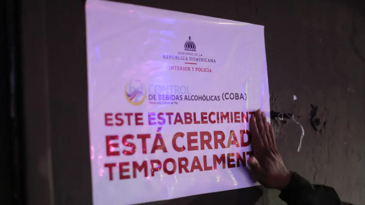 Cumplimiento de la ley: cierre temporal de negocios en San Carlos y Villa Juana