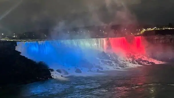 Cataratas del Niágara se iluminarán con los colores de la bandera dominicana